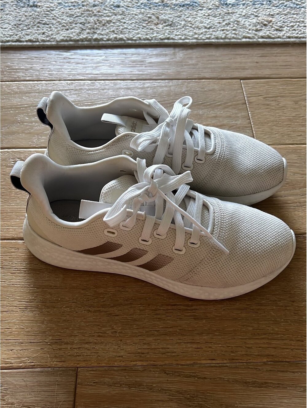 Womens Adidas Cloudfoam Super Rose Gold